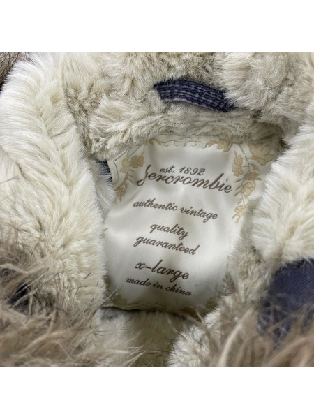 Abercrombie&Fitch フードファーブルゾンジャケット