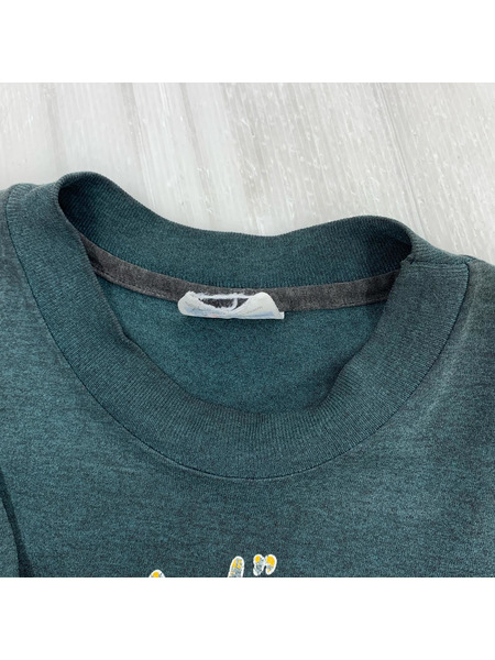90s HANES LOONEY TUNES tee 黒 (M)
