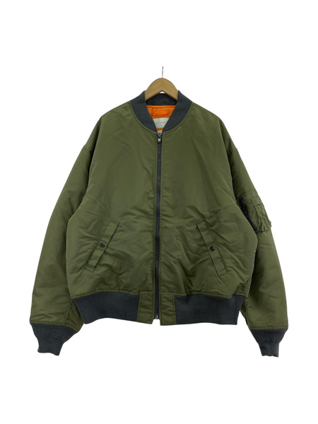 FUMITO GANRYU ブルゾン・ジャンパー 22AW ボンバージャケット 緑 3