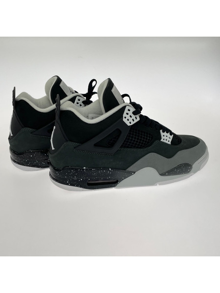 NIKE スニーカー AJ4 Retro Fear FQ8138-002 30.0cm