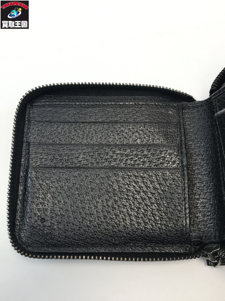 GUCCI グッチ 141850 GGキャンバス ラウンドファスナー コンパクトウォレット 折りたたみサイフ