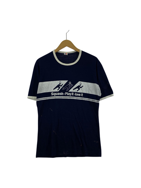 OLD 80s-90s リンガーTee ネイビー