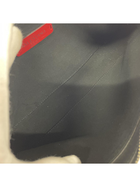 VALENTINO GARAVANI ショルダーバッグ VNTN レザーショルダーバッグ BLK