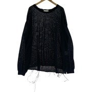 TAAKK 23SS セミシアーニット ブラック 4