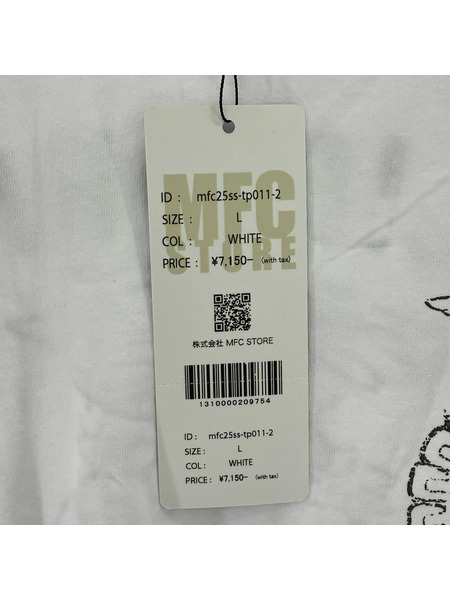 MFC STORE FMA S/S TEE 白 L mfc25ss-tp011