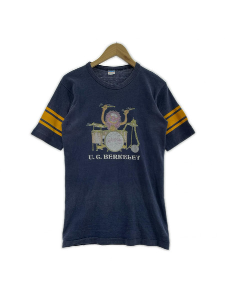 Champion 半袖Tシャツ・カットソー 70s USA製 バータグ U.G Berkeley M