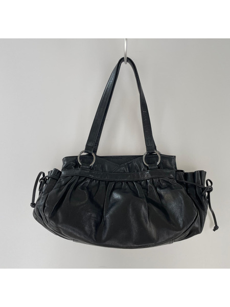 Anna Sui ハンドバッグ レザーバック 黒[値下]