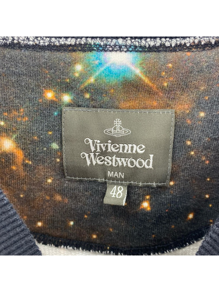Vivienne Westwood スウェット・トレーナー MAN/総柄/ギャラクシー/48/マルチカラー