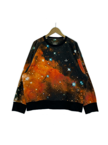Vivienne Westwood スウェット・トレーナー MAN/総柄/ギャラクシー/48/マルチカラー