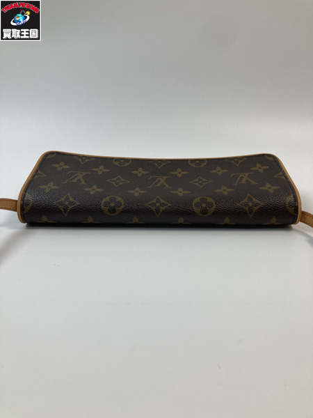 LOUIS VUITTON ルイヴィトン M51852 ポシェットツインGM モノグラム ショルダーバック 