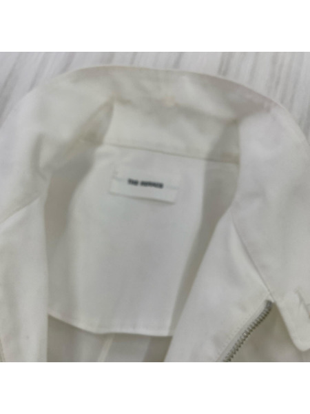 THE RERACS ジャケット 24SS HARRINGTON JACKET 白 (F)
