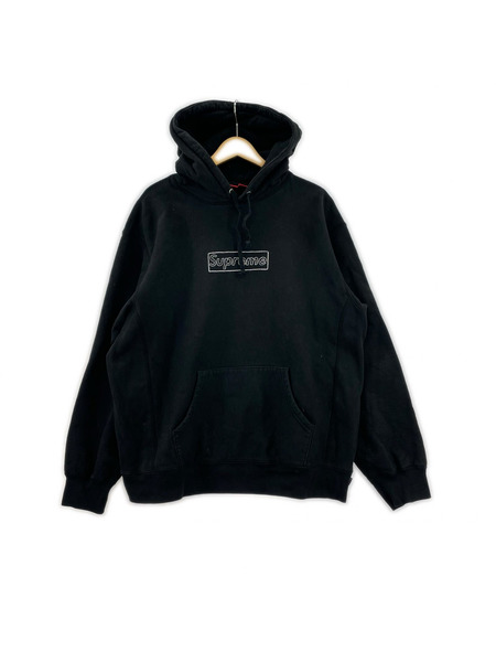Supreme パーカー 21SS KAWS Chalk Logo Hooded Sweatshirts