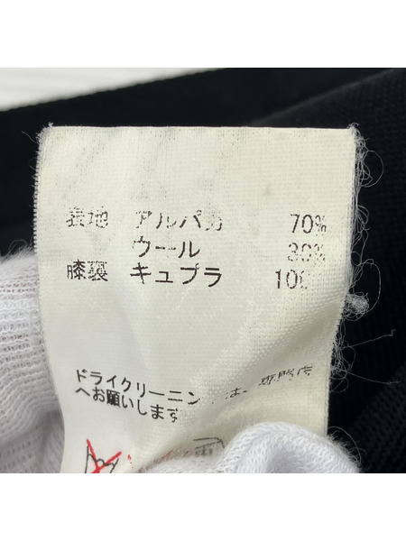 VAINL ARCHIVE 2タックパンツ S ブラック[値下]