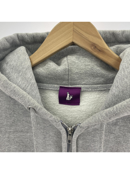 FR2 パーカー（ジップアップ） GRY L