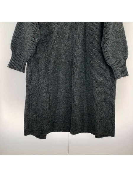 カーディガン COMM ARCH ロングカーディガン グレー 1