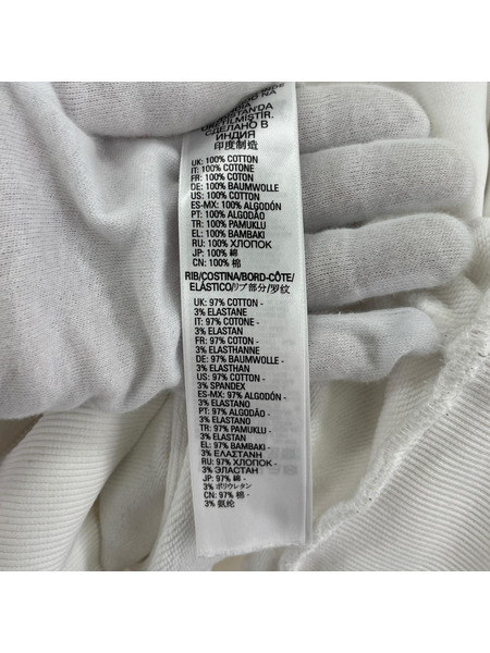 DIESEL スウェット・トレーナー FXXKING RABBITS スウェット ホワイト