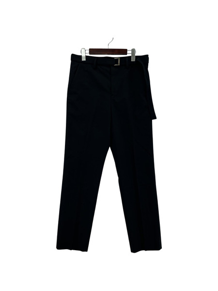 Sacai パンツ 24SS Suiting Pants 2 BLK[値下]