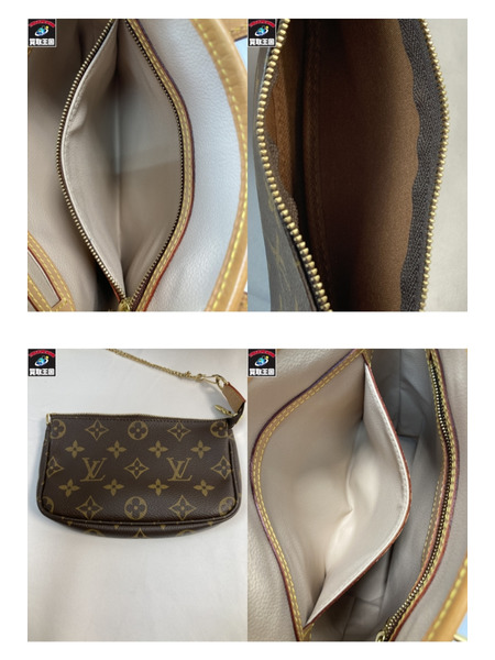 LOUIS VUITTON ルイヴィトン M42238 バケットPM ショルダーバッグ LV モノグラム 