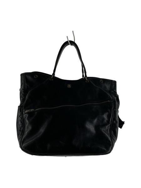 LUGGAGE LABEL レザ- 2WAYバッグ 黒[値下]