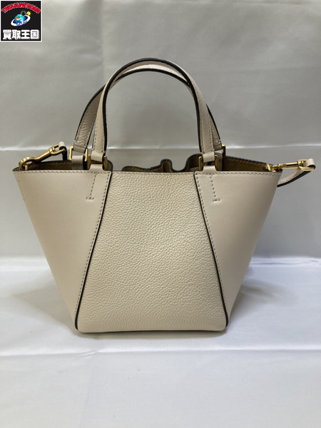 TORY BURCH トリーバーチ 90474 ミニドラゴンフライ 2WAY ショルダーバック ベージュ 10005626 07-22