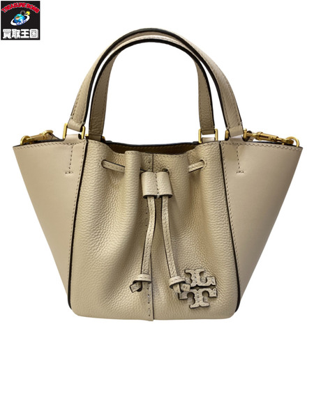 TORY BURCH トリーバーチ 90474 ミニドラゴンフライ 2WAY ショルダーバック ベージュ 10005626 07-22