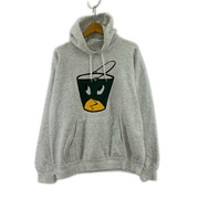 パーカー 00s HANES LOOKOUT records スウェットパーカー(L)