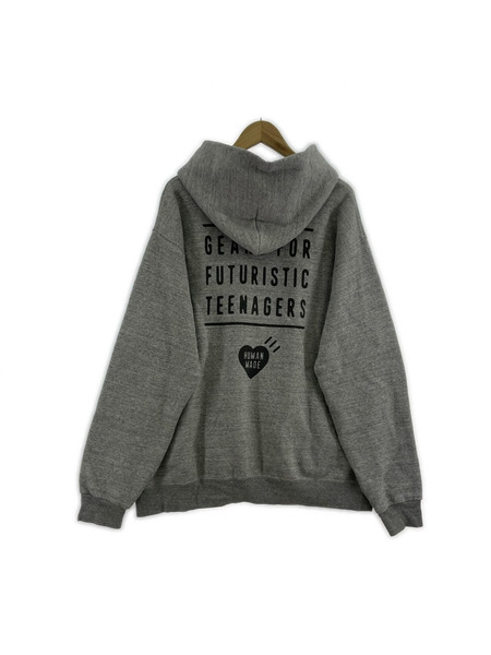 HUMAN MADE パーカー LOGO POPOVER HOODIE XL