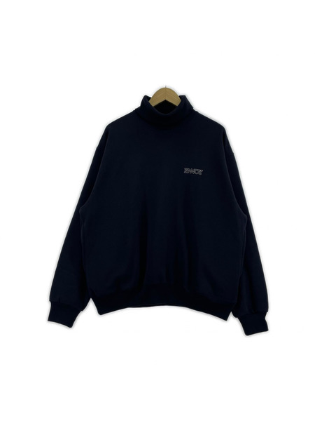 ennoy スウェット・トレーナー 24AW Electric Logo Turtleneck M ネイビー