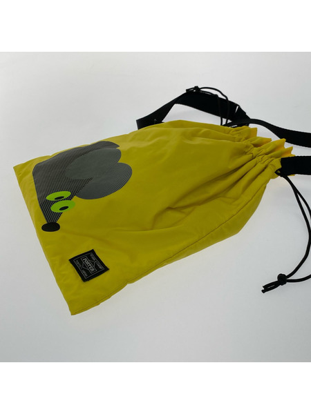 PORTER BEAMS別注 RAT Pouch Bag ナイロン 黄
