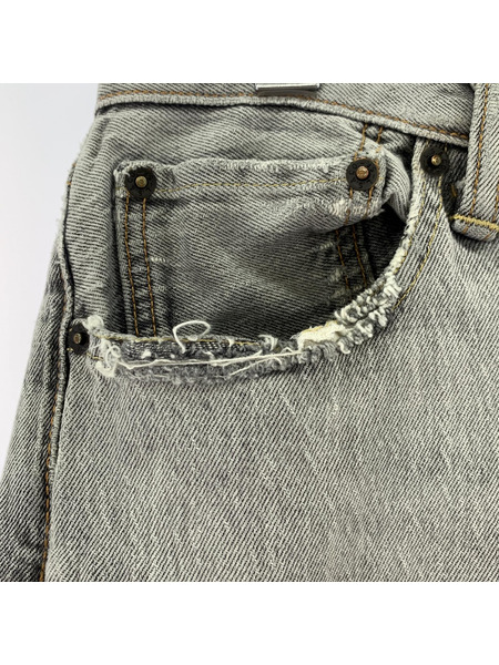 Levi's デニム・ジーンズ 501 ブラックデニム W32[値下]