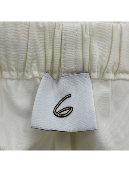 6 ROKU パンツ ナイロン SNOW PANTS/WHT