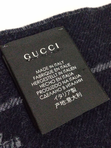 GUCCI ビースター マフラー