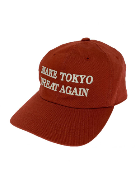 BASICKS キャップ Make Tokyo Great Again Cap RED