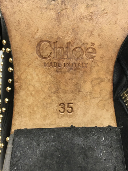 Chloe　靴 SUSANNA アンクルブーツ (35) 黒