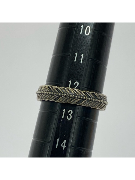 agete 指輪・リング フェザー シルバーリング 12号