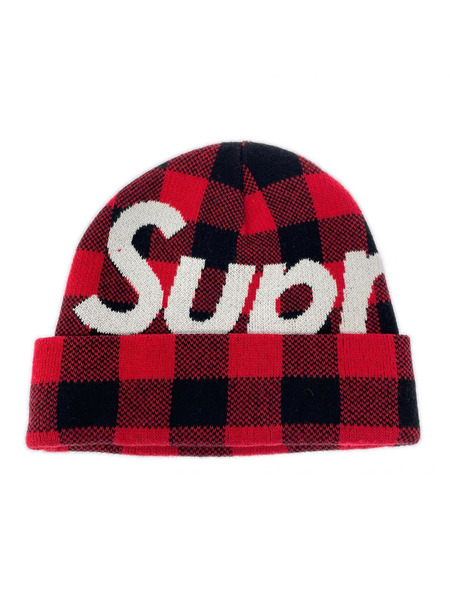 Supreme 20AW BIG LOGO BEANIE レッド