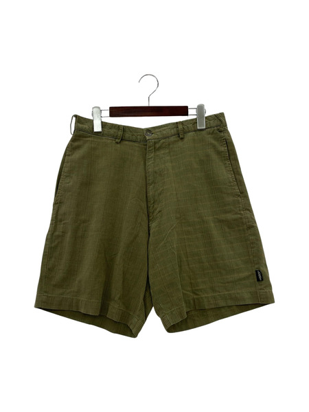 STUSSY 白タグ チェックショートパンツ W32