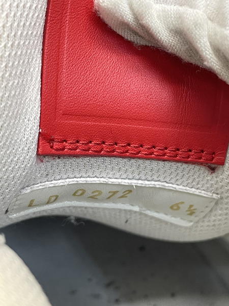 LOUIS VUITTON 22AW トレイナーライン エンボスモノグラムローカットスニーカー 6 1/2