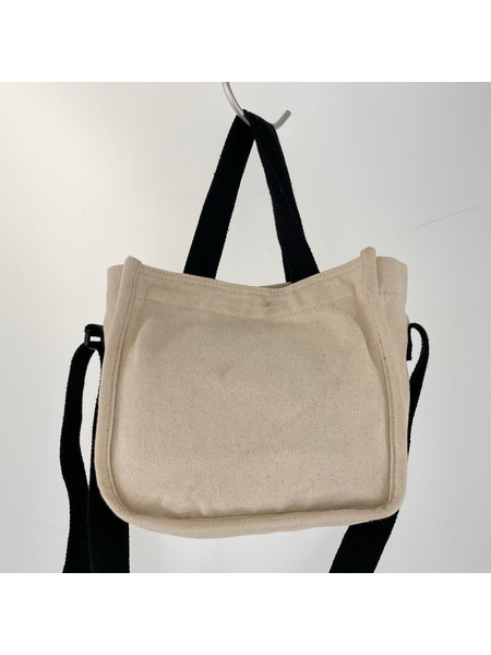 THE NORTH FACE ソノ他バッグ SQUARE COTTON BAG MINI 生成