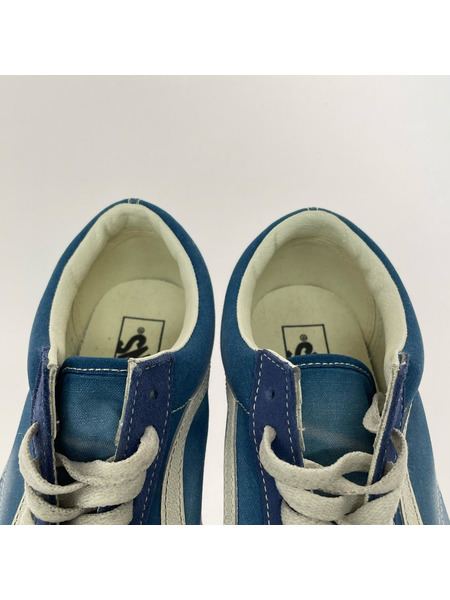 VANS スニーカー OLD SKOOL ダメージ加工 BLU (28.0)