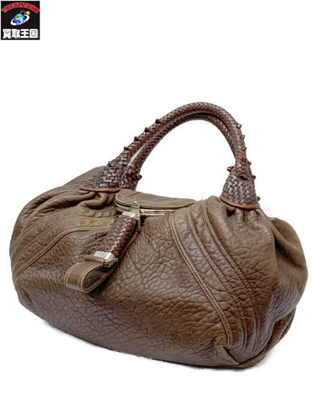 FENDI スパイバッグ 8BR511 ブラウン 本体のみ フェンディ ハンドバッグ レザーバッグ