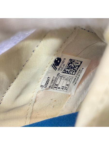 NEW BALANCE スニーカー u320vt 27.5cm