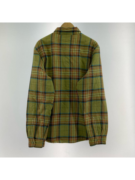 Supreme 長袖シャツ Pile Lined Plaid Flannel Shirt L