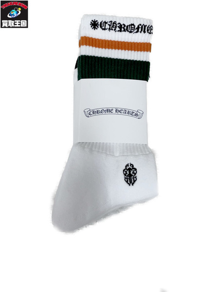 CHROME HEARTS SOCKS-U-SPORT 3足セット ホワイト
