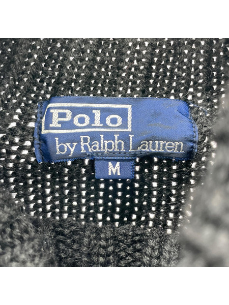 POLO RALPH LAUREN ニット・セーター タートルネック M ブラック