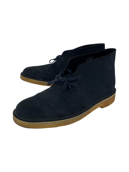 Clarks DESERT ROCK スエード紺 (41)