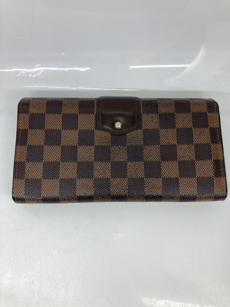 ルイヴィトン ダミエ エベヌ ポルトフォイユ システィナ 長財布 レザー 茶 ダミエ ポルトフォイユ・システィナ 詳細情報とお値段 【ルイ