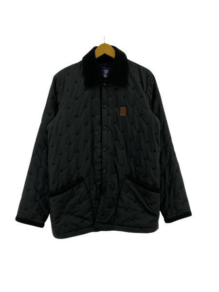 A BATHING APE エイプスタ キルティングジャケット M 黒 1860-140-015[値下]