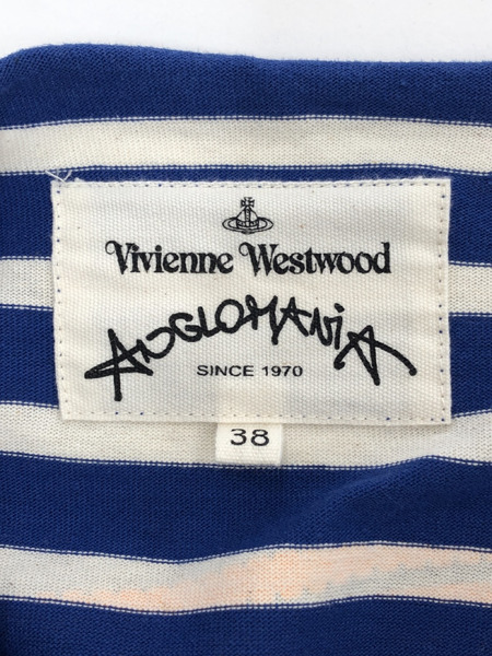 Vivienne Westwood ANGLOMANIA ボンテージ ワンピース ボーダー[値下]