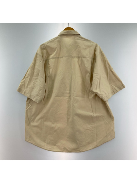 AURALEE 半袖シャツ WASHED FINX TWILL BIG SHIRTS